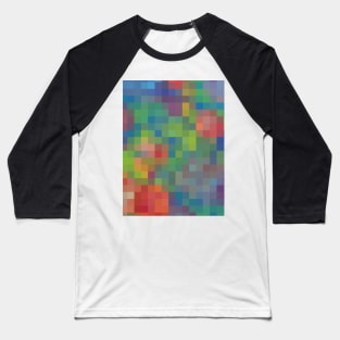 Colorful squares Design Baseball T-Shirt